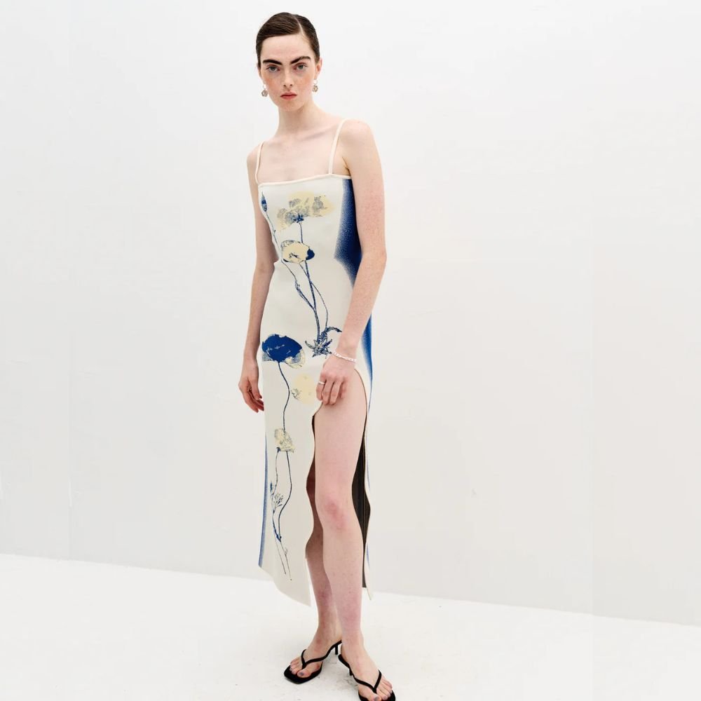 Callery UV Reactive Maxi Tank Dress