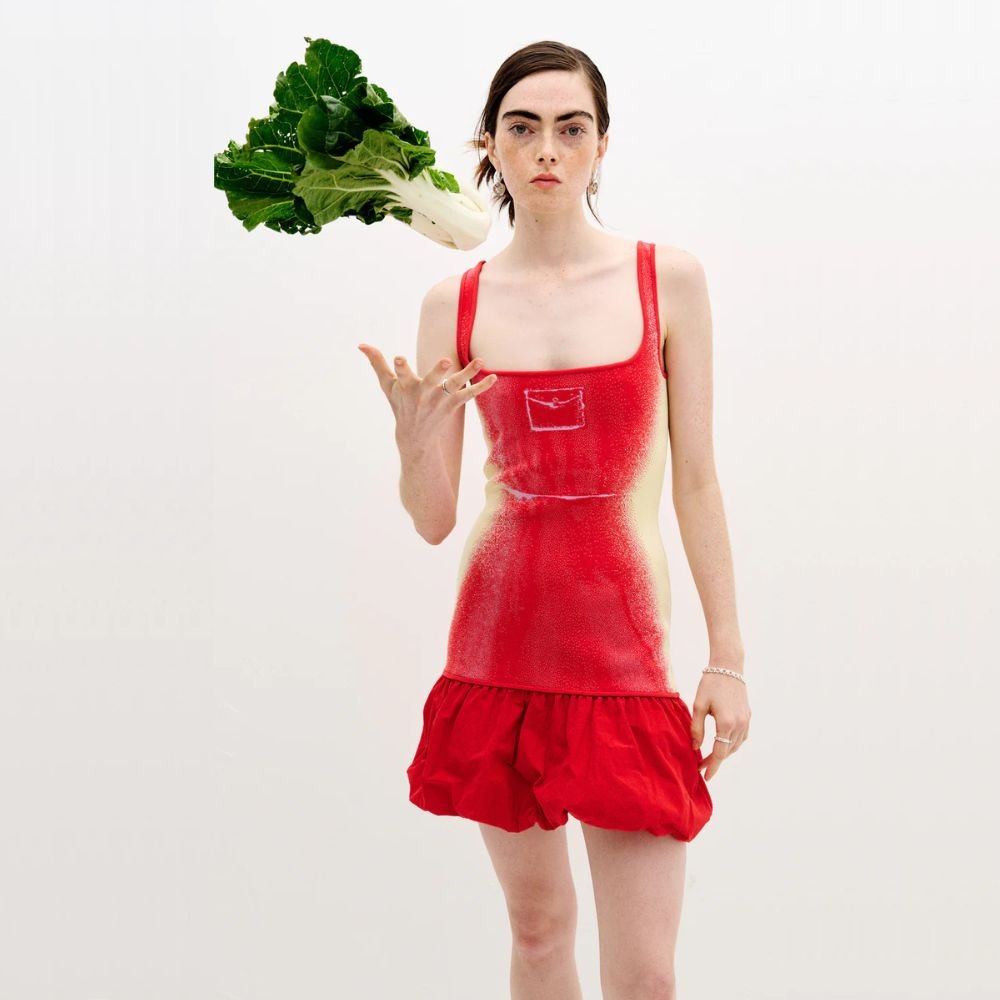 Daphne Reversible Tank Dress - Marquee Red