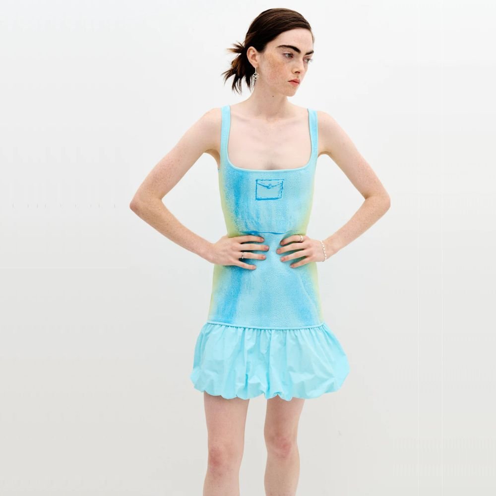 Daphne Reversible Tank Dress - Paradise Blue