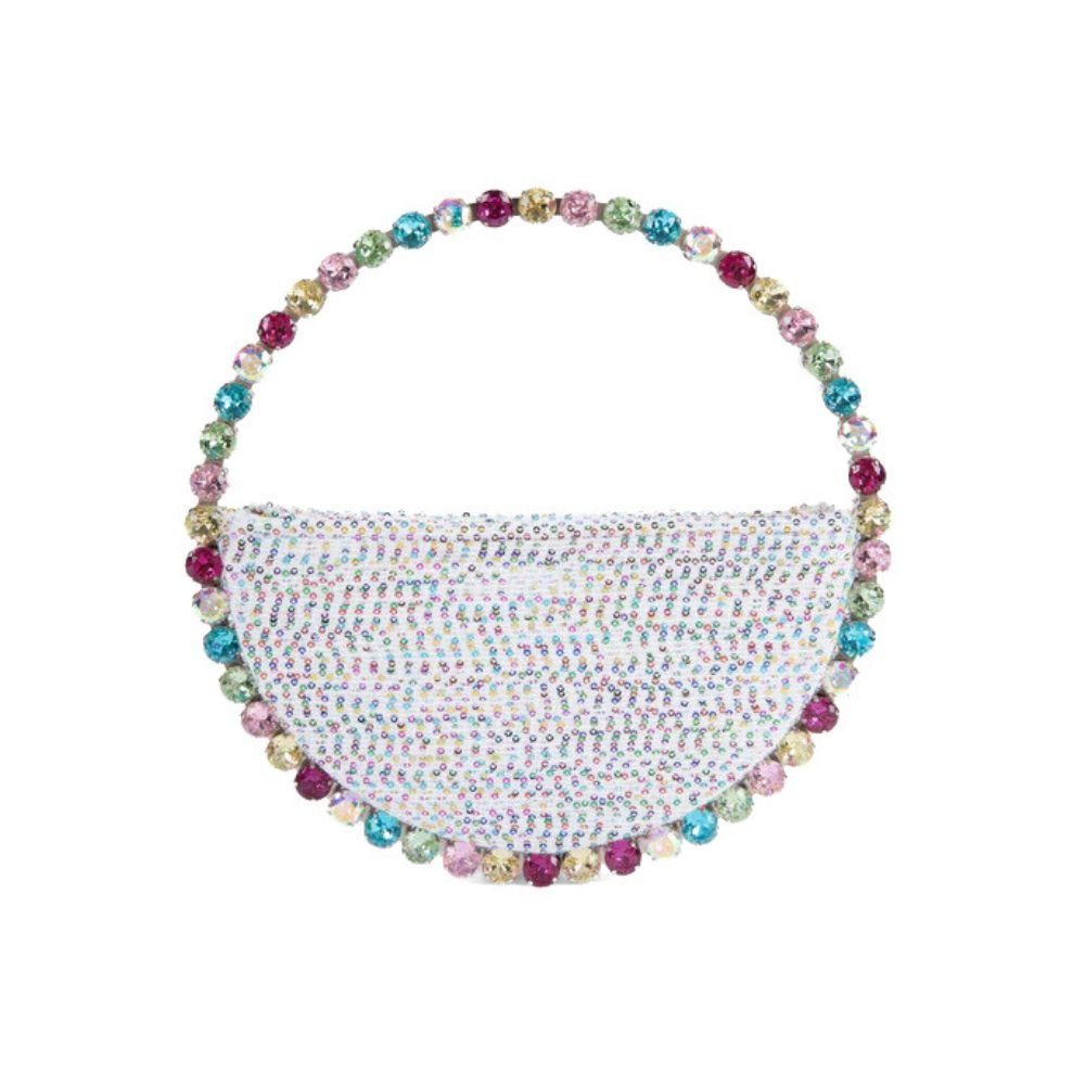 Eternity Rainbow Sequins Clutch