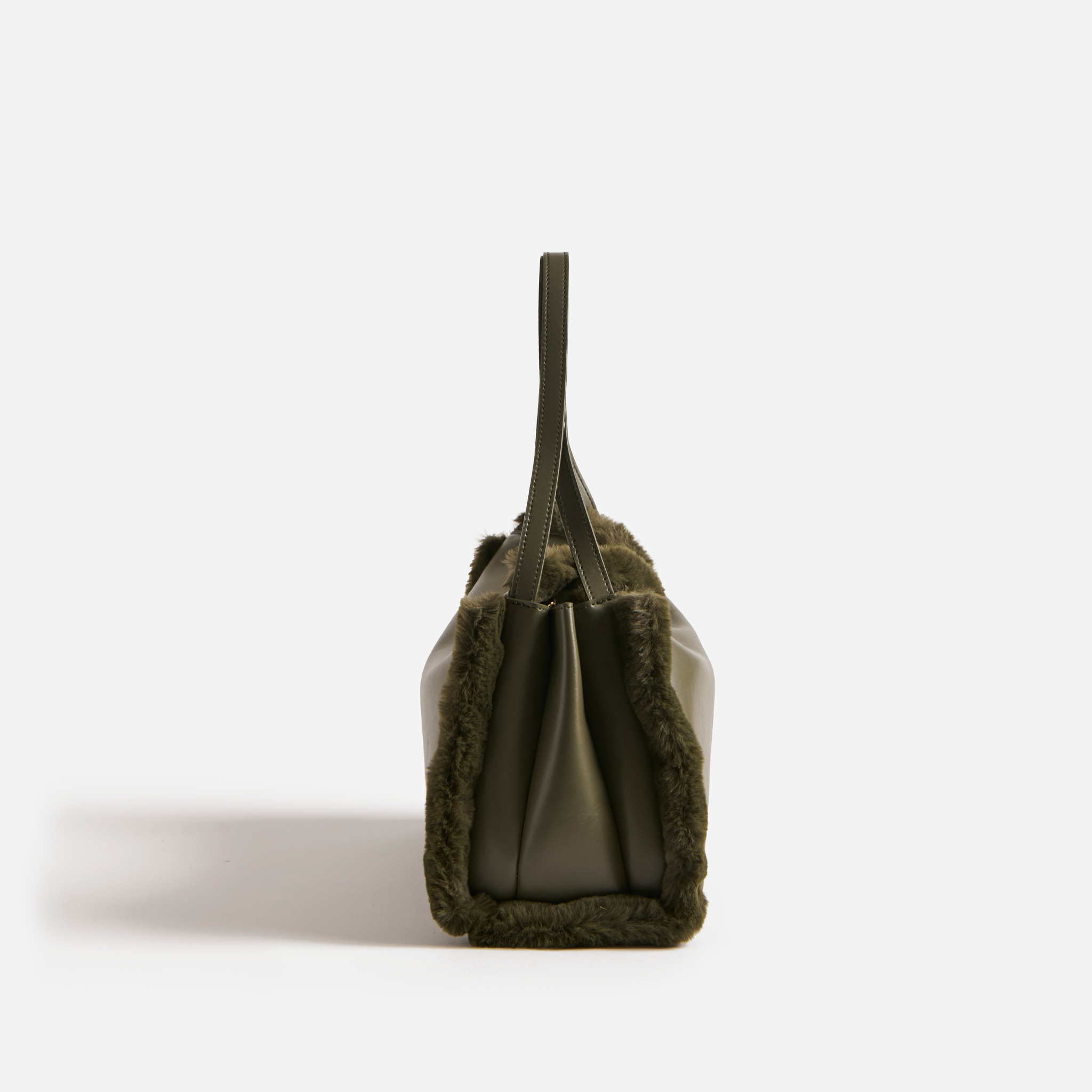 Eudora Fur Edges - Eucalipto