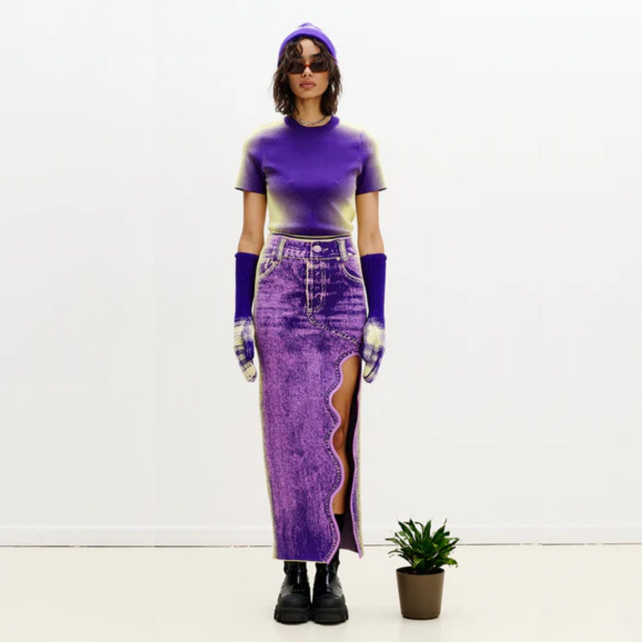 Gen 11 Heat Tech Compression T-shirt - Purplicious