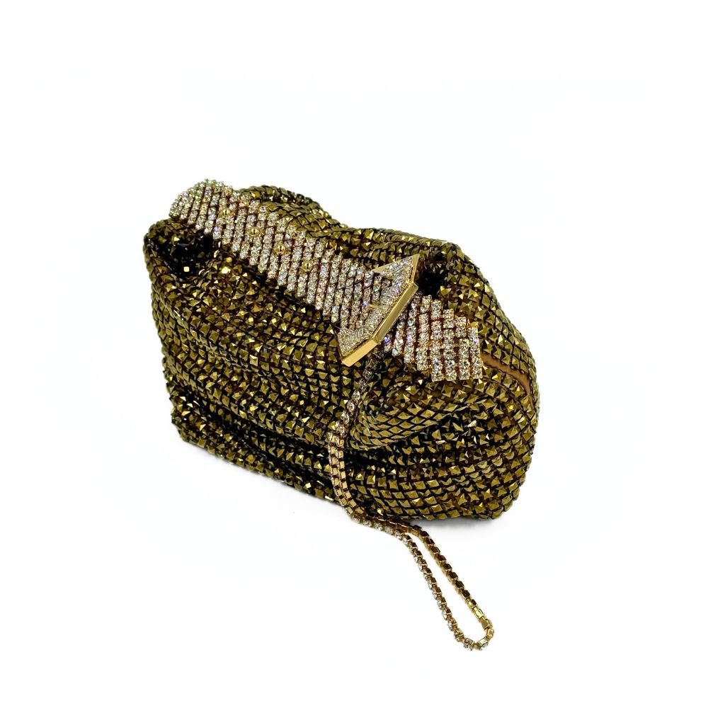 Jill Net Gold Bag