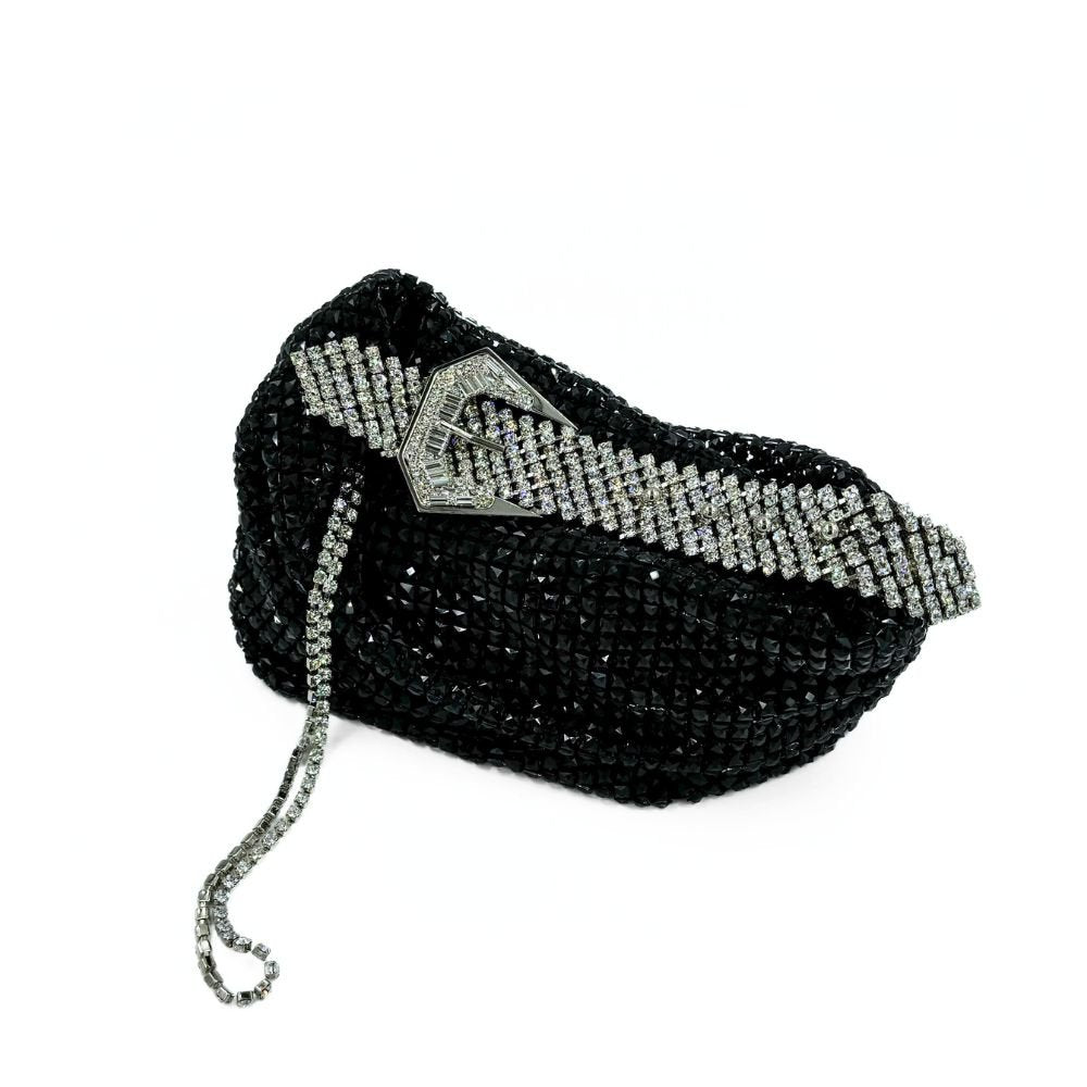 Jill Net Jet Black Bag