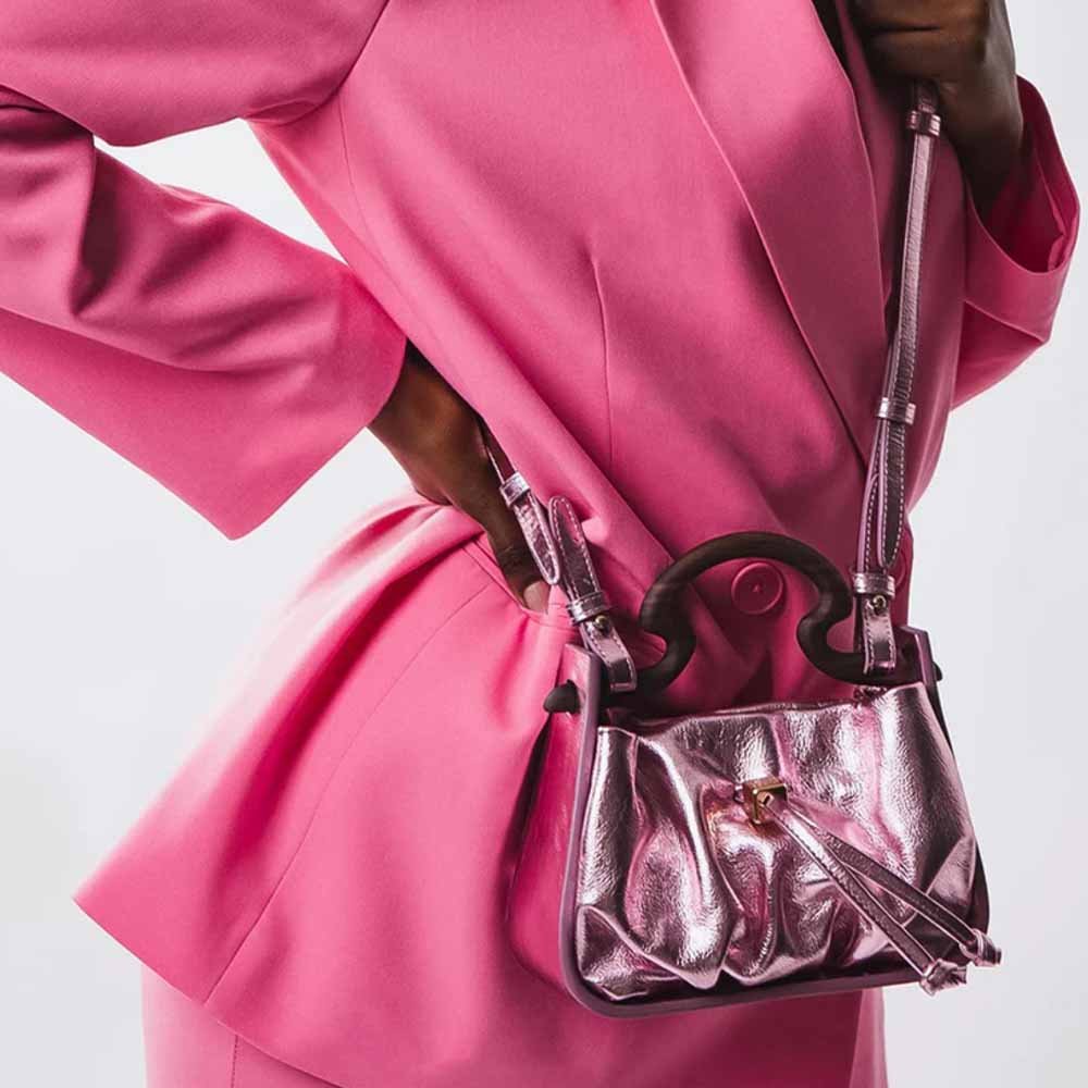 Nemidiana La Mini Glam Pink Bag