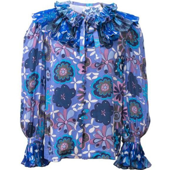 Doda Blouse - Blue