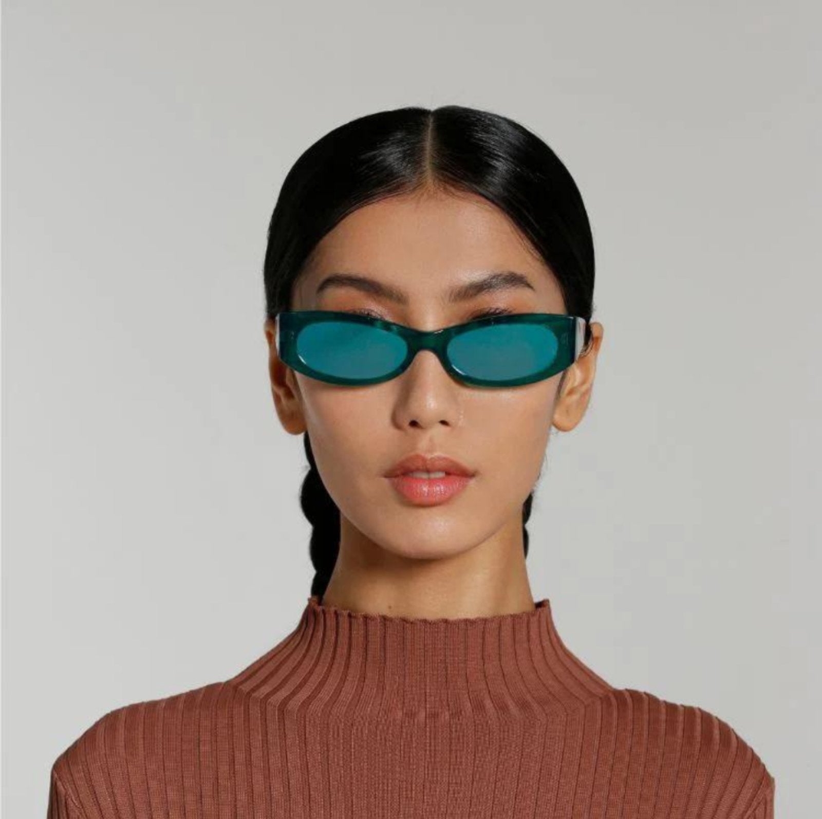 Ciara Sunglasses - Mirror Green