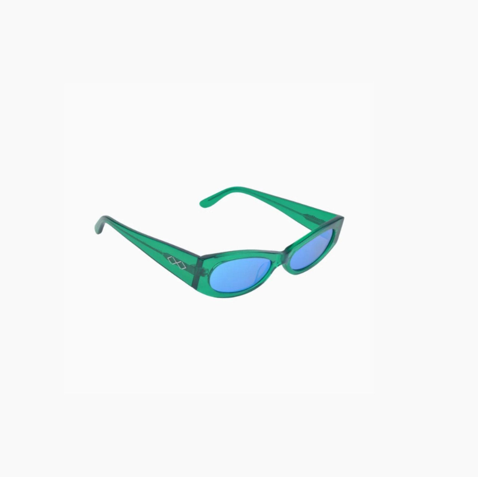 Ciara Sunglasses - Mirror Green