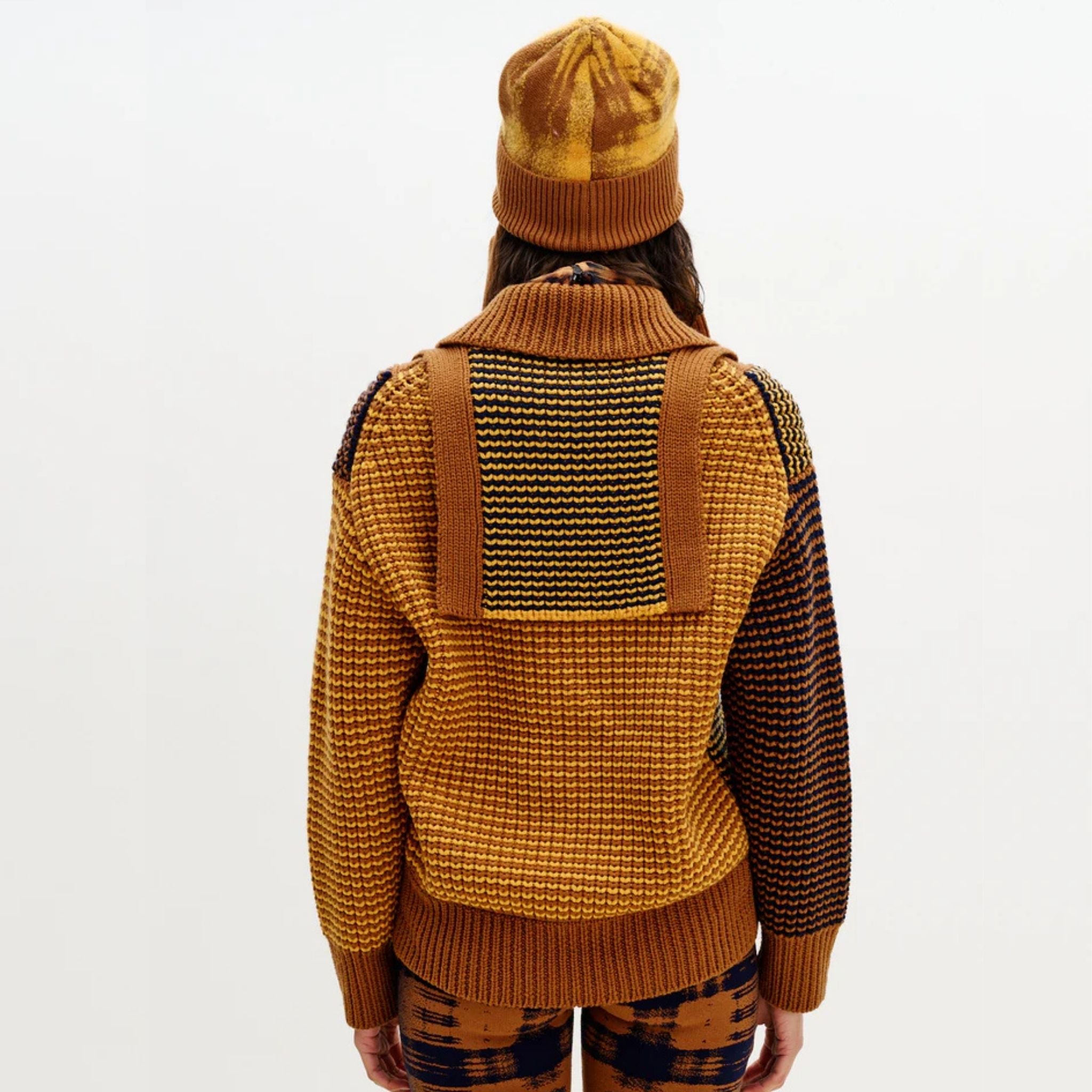 Joris Merino Wool Chunky Sweater- Masada Brown
