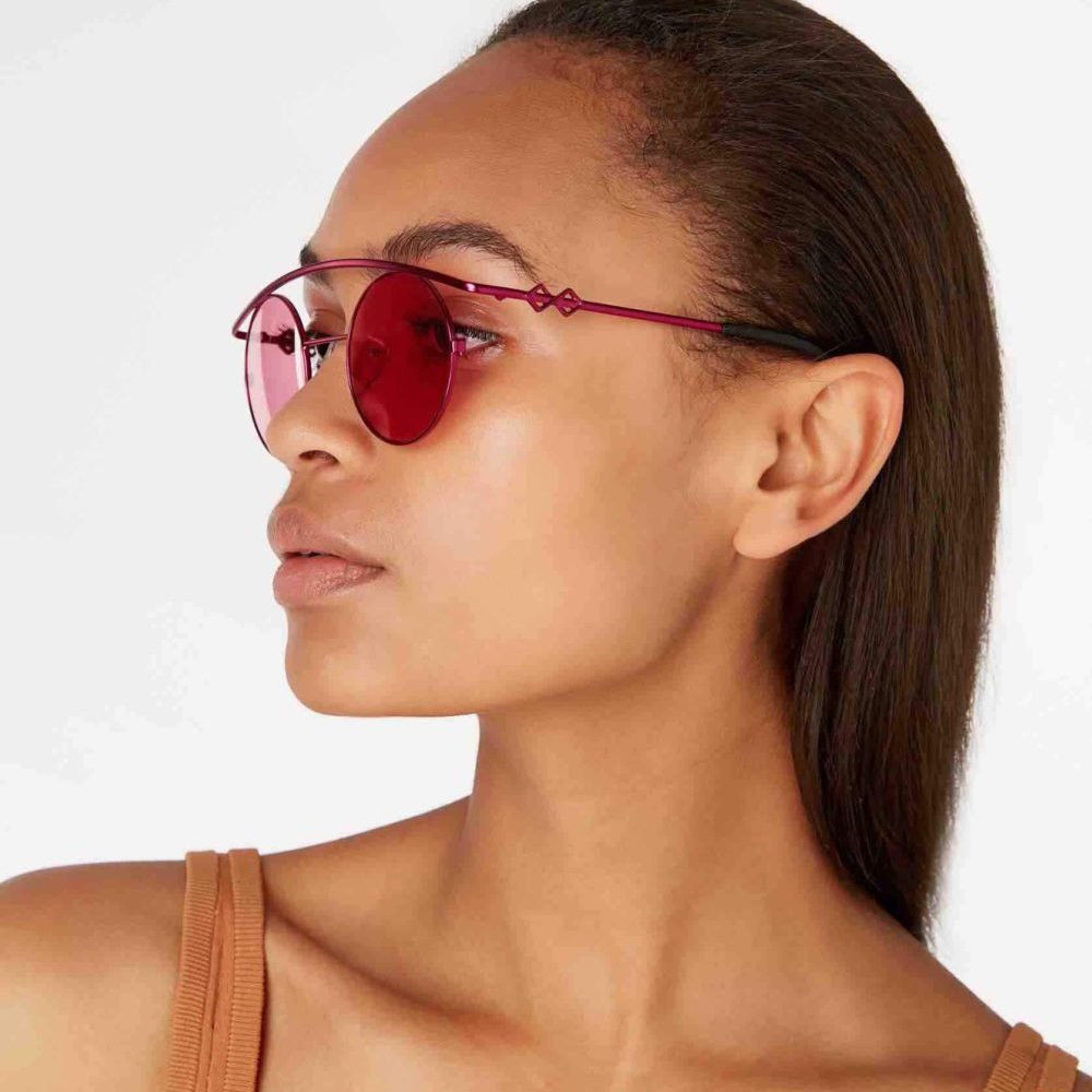 Retro XL Sunglasses - Pink