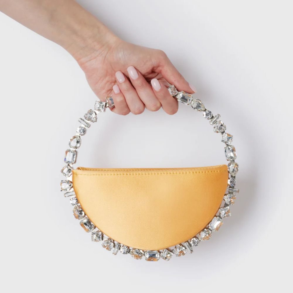 Taliya Eternity Clutch - Mango