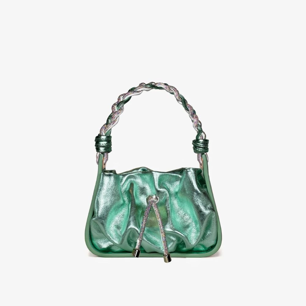 Nemidiana La Mini Kaleido Green Bag