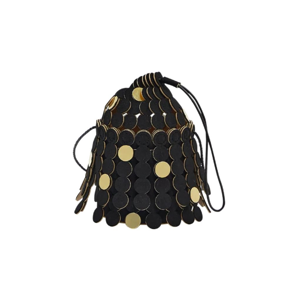 Moon Black Shoulder Bag