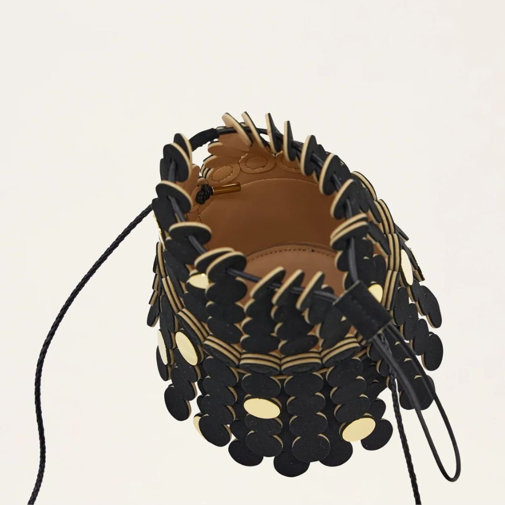 Moon Black Shoulder Bag