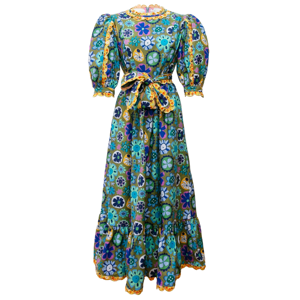 Merapi Dress - Green