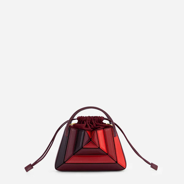 Mini Sera Tote Bag- Cranberry