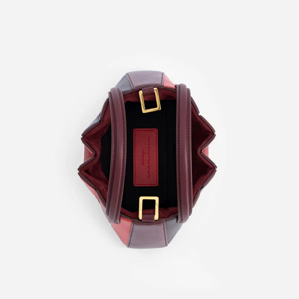 Mini Sera Tote Bag- Cranberry