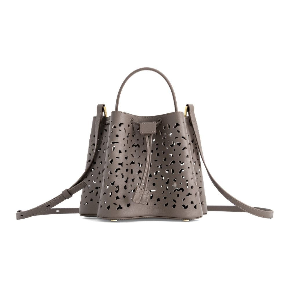 Alto Mini Perforated Bag - Etoupe