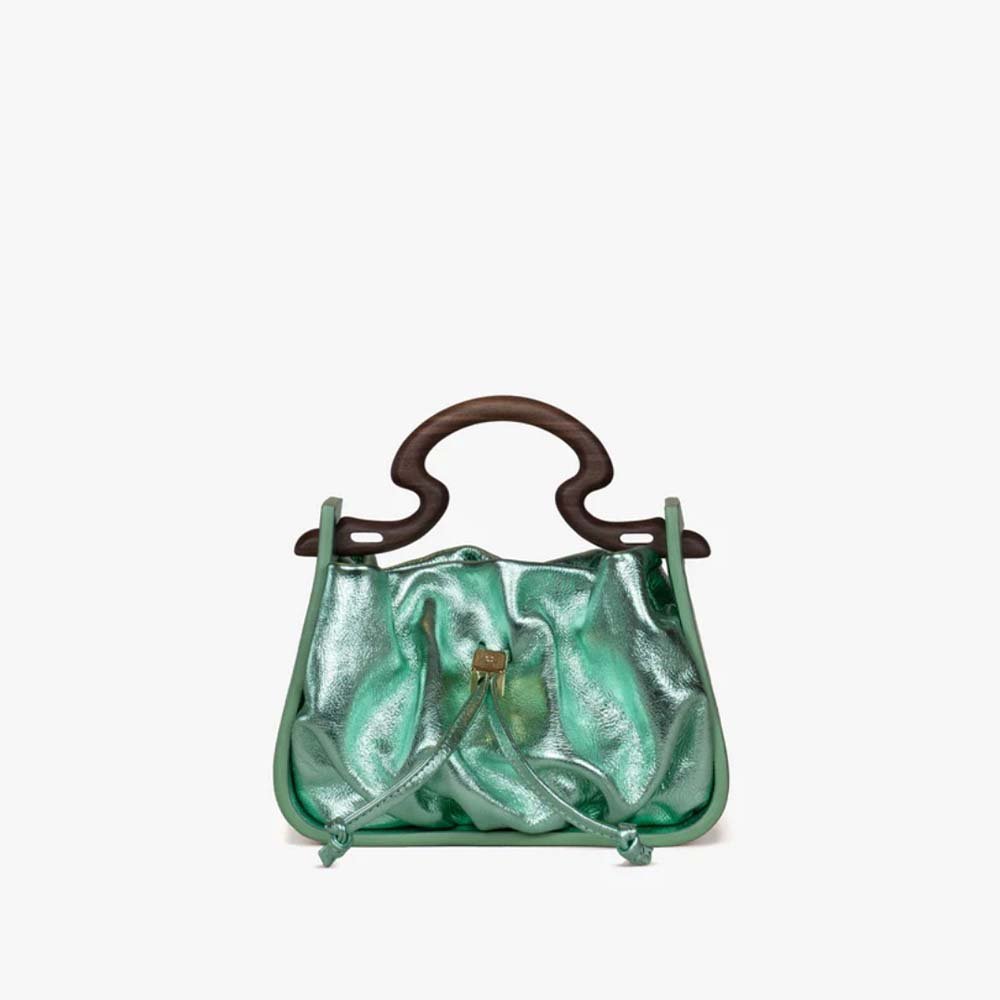 Nemidiana La Mini Glam Green Bag