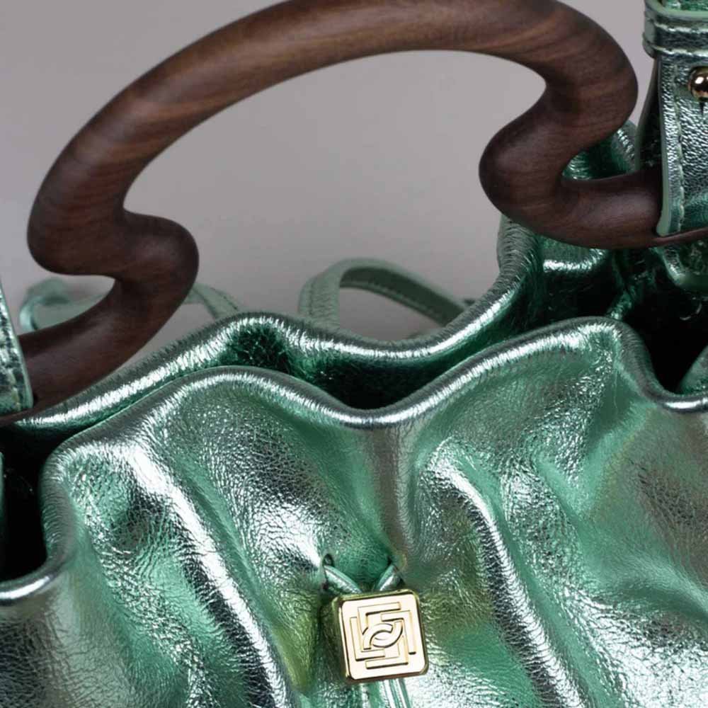 Nemidiana La Mini Glam Green Bag