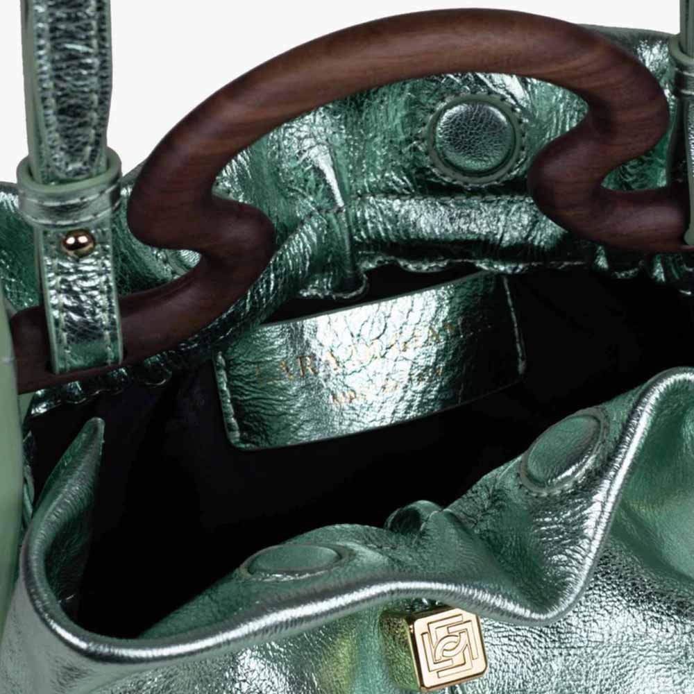 Nemidiana La Mini Glam Green Bag