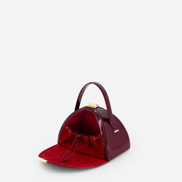 Pandora Mini Bag - Patent Bordeaux