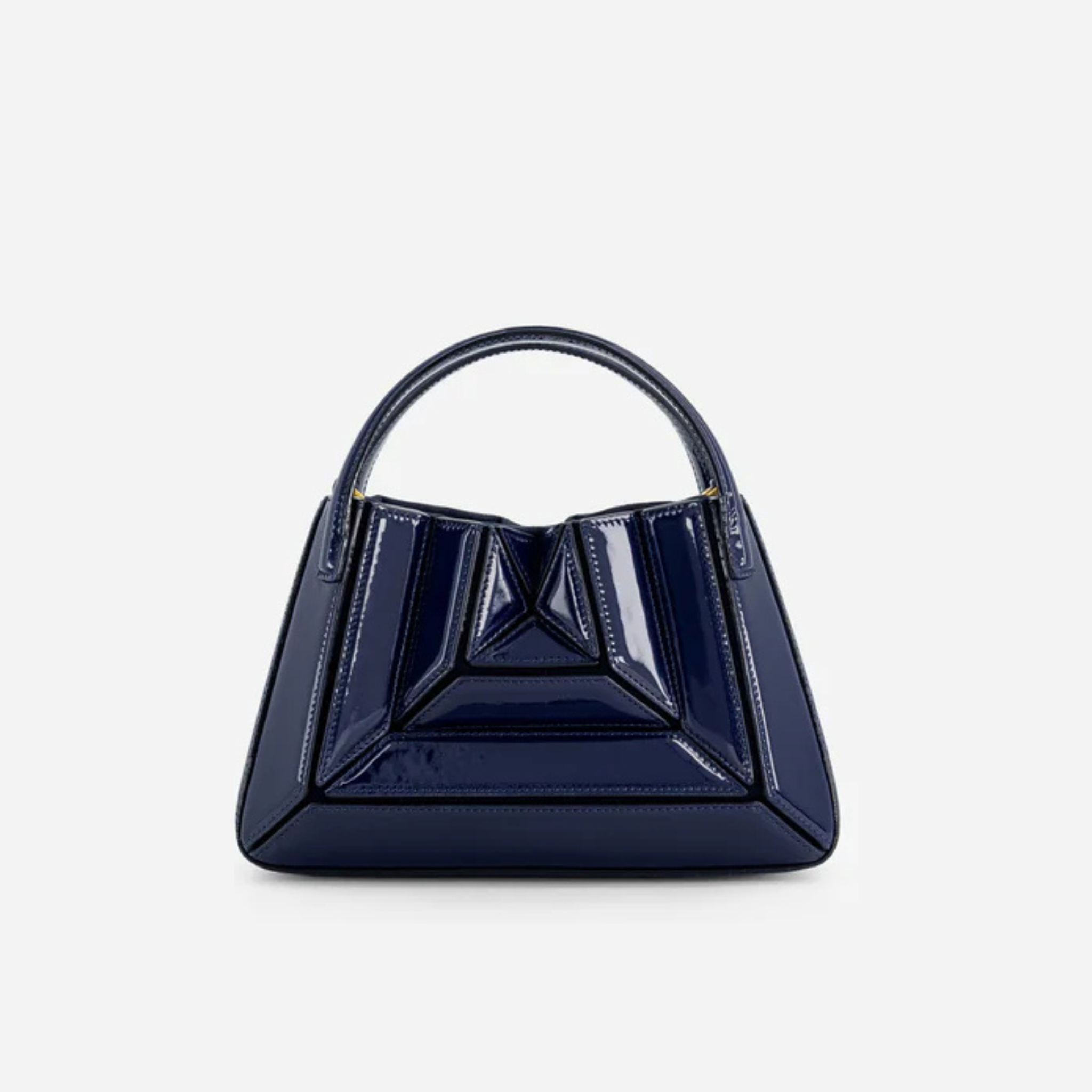Mini Sera Tote Bag - Patent Navy