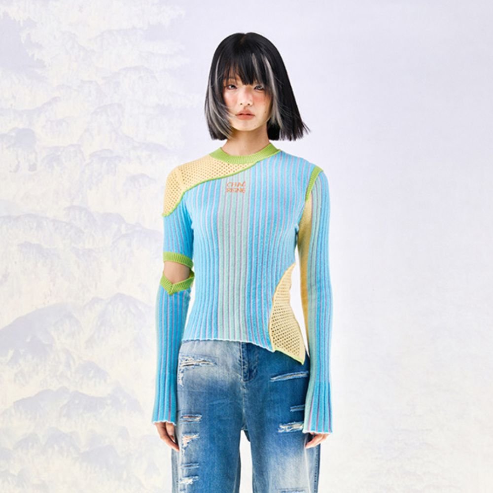 Cashmere Knit - Ice Green