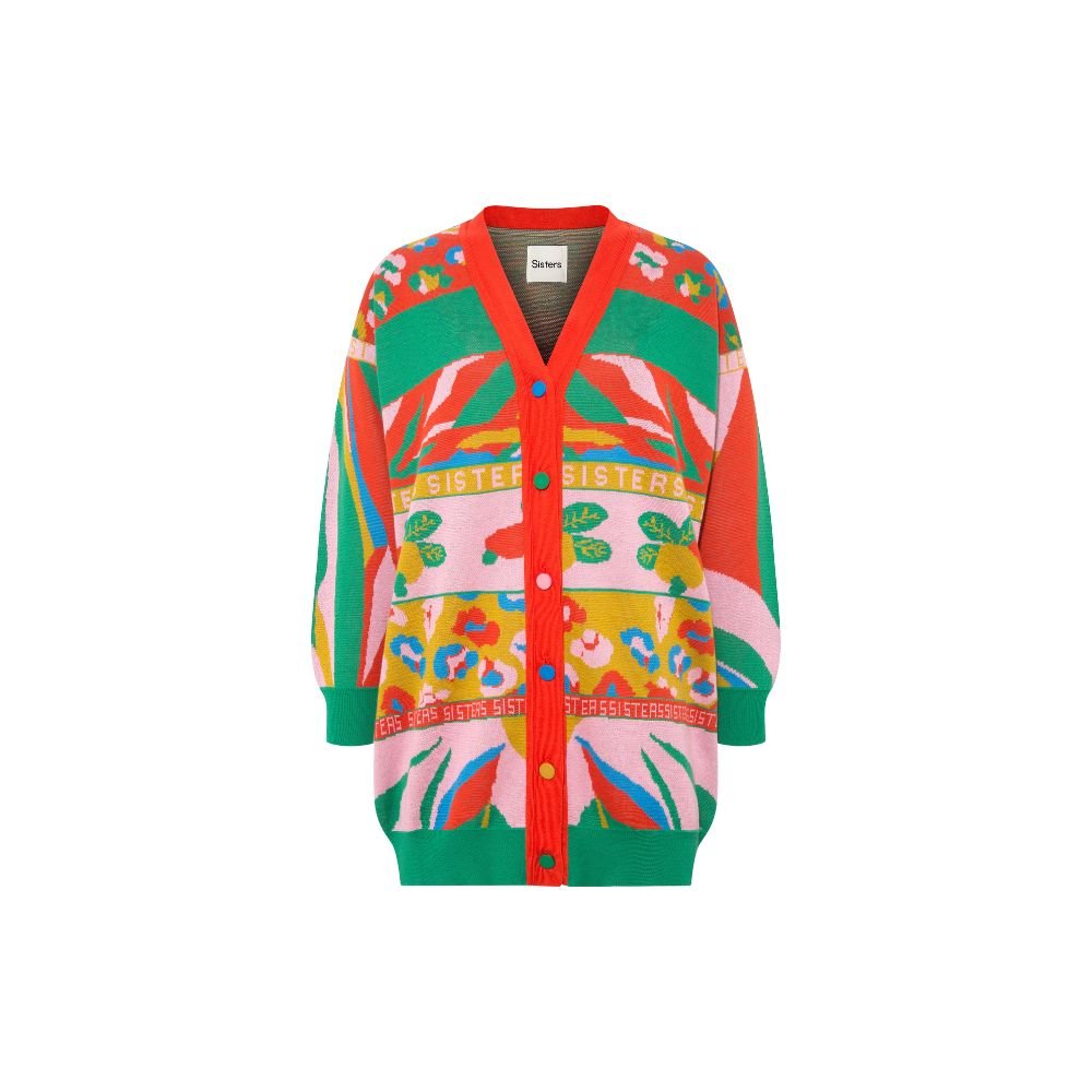 Joe Knit Cardigan - Multiprint
