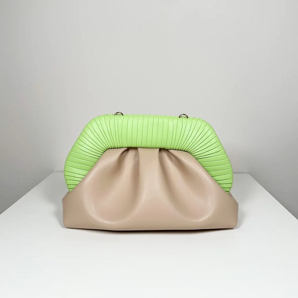 Tia Cordonia Grape Bag - Shell / Foliage