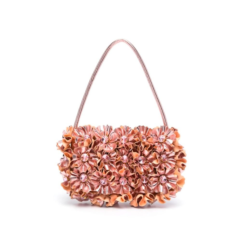 Baguette Fleurs D'Ete Bag - Pink