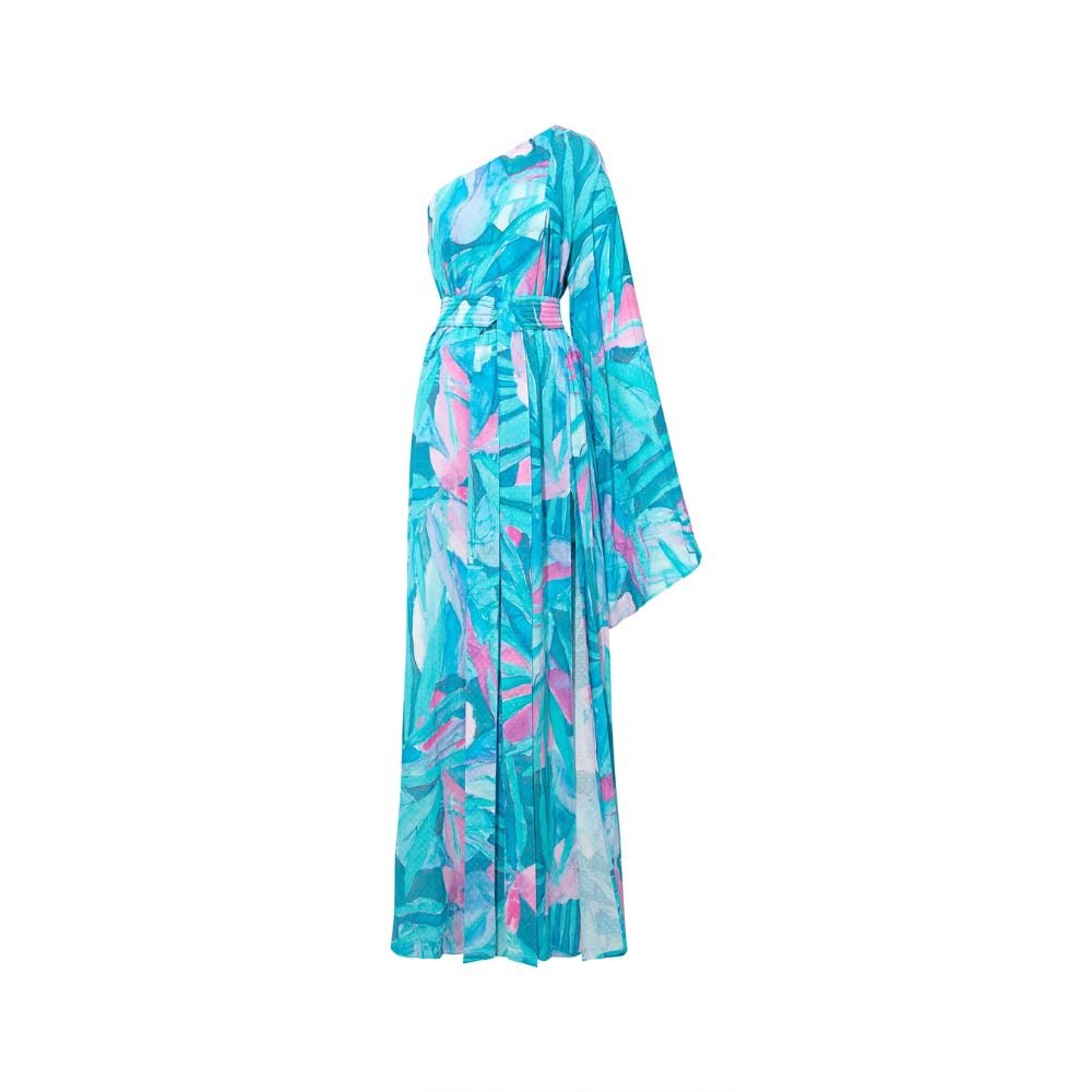 Noma Dress - Ocean Print