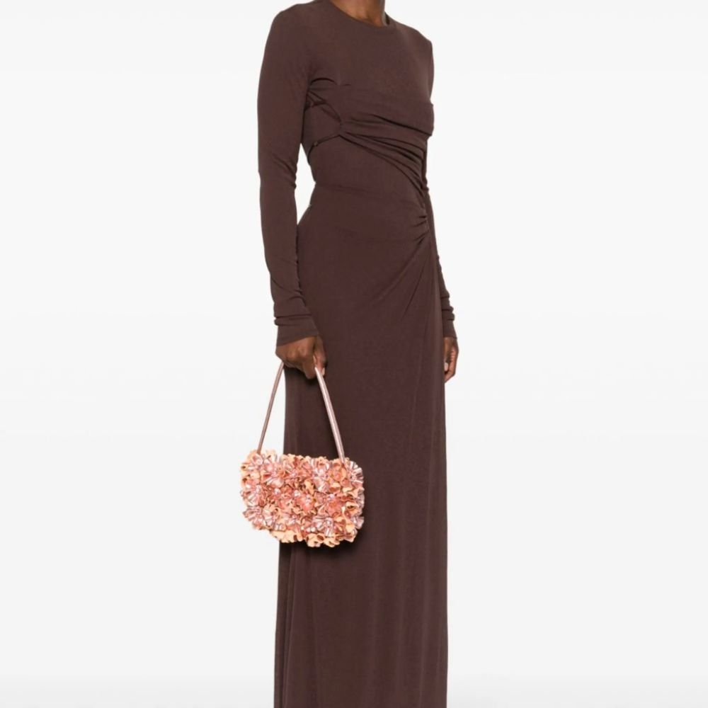 Baguette Fleurs D'Ete Bag - Pink