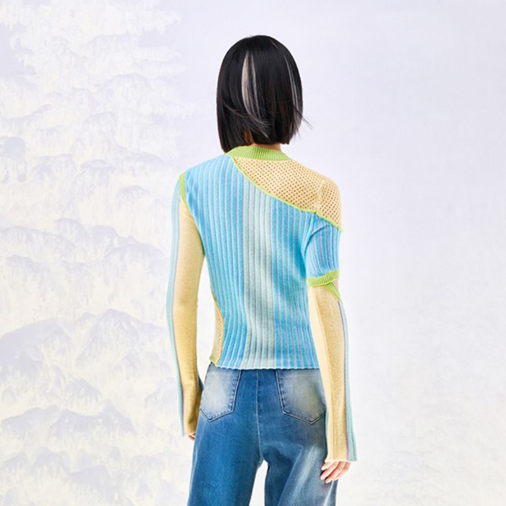 Cashmere Knit - Ice Green