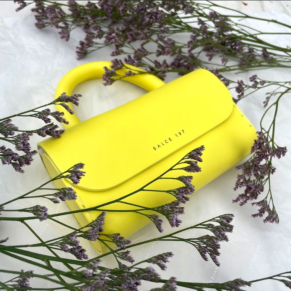 Pitus One Tone Bag - Yellow