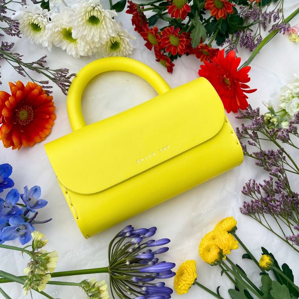 Pitus One Tone Bag - Yellow