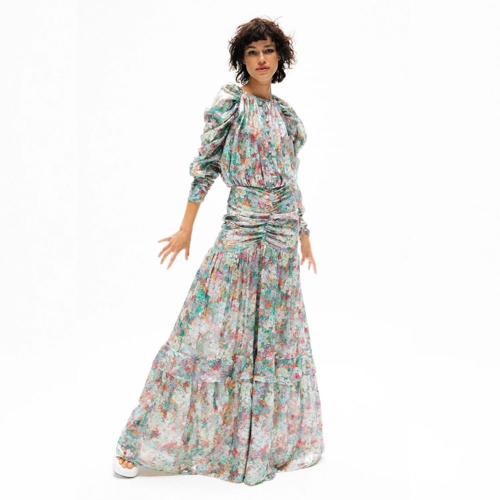 Greta Dress - Blooming Flowers