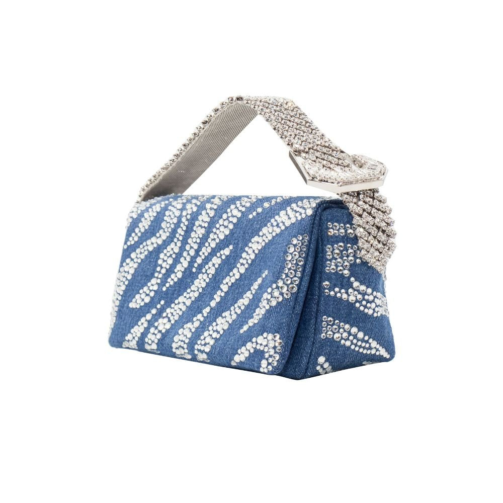 My Dream Ramage Bag - Denim Blue & White