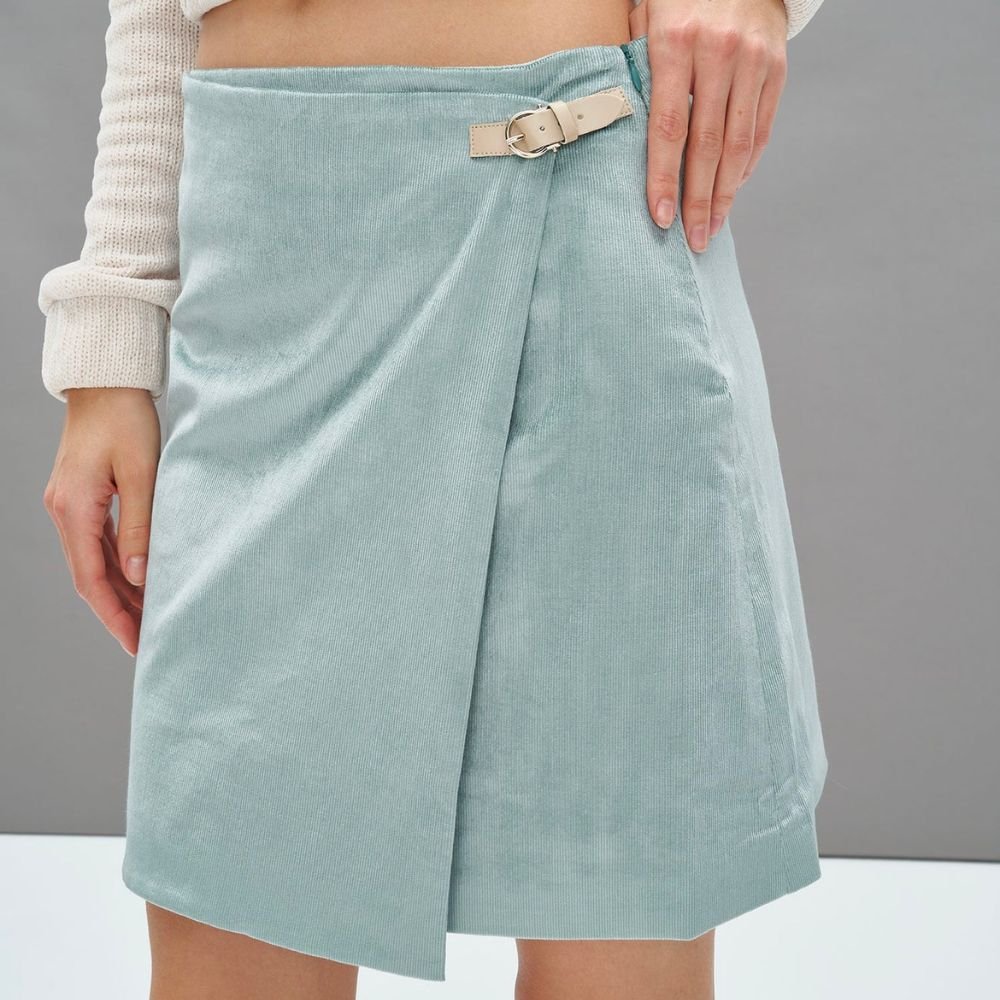 Mera Skirt - Green & Grey