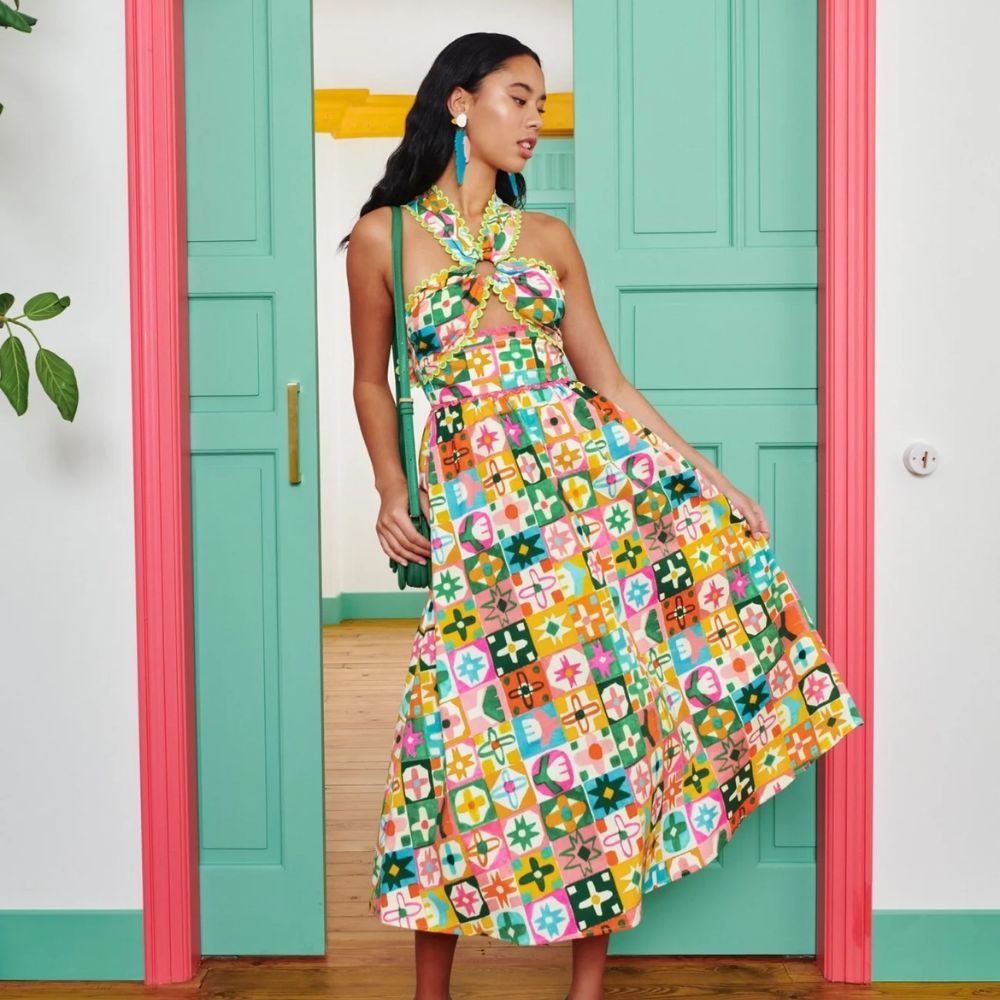 Narmada Dress - Multicolour