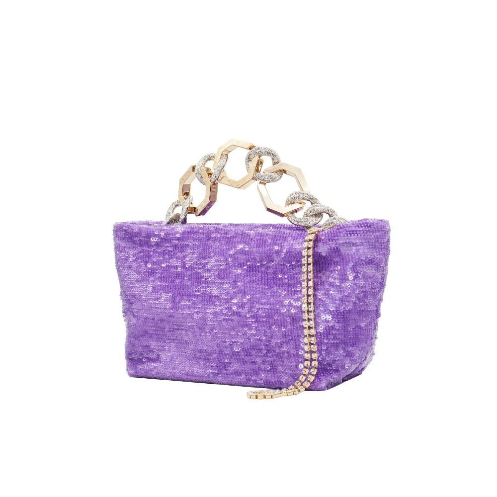 Jessye Sequins Bag - Violet