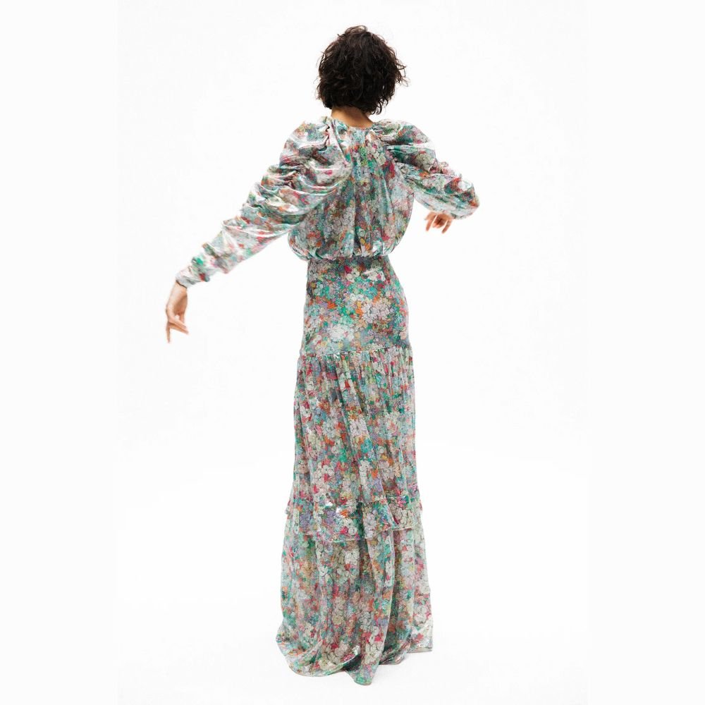 Greta Dress - Blooming Flowers