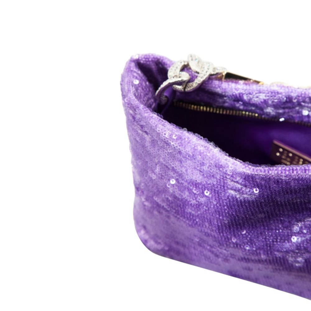 Jessye Sequins Bag - Violet