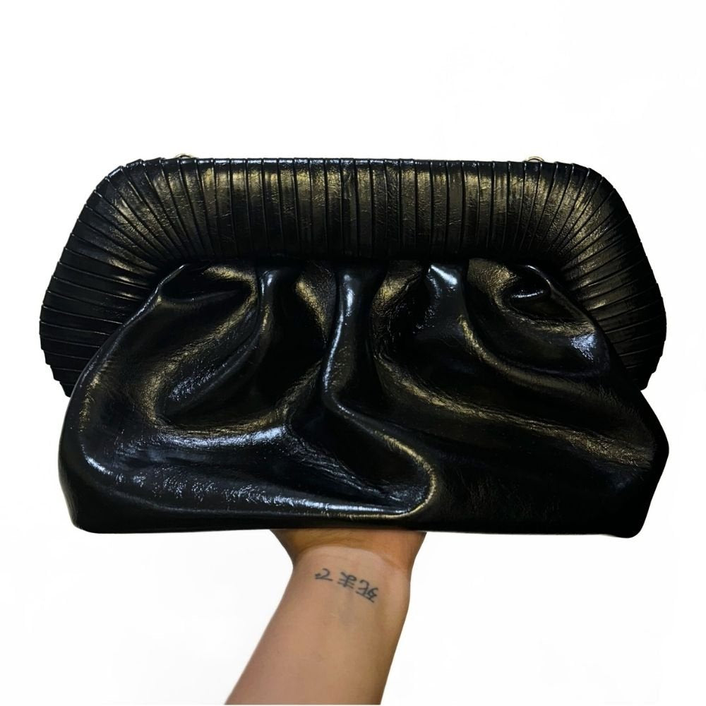 Bios Cordonia Shiny Black Bag