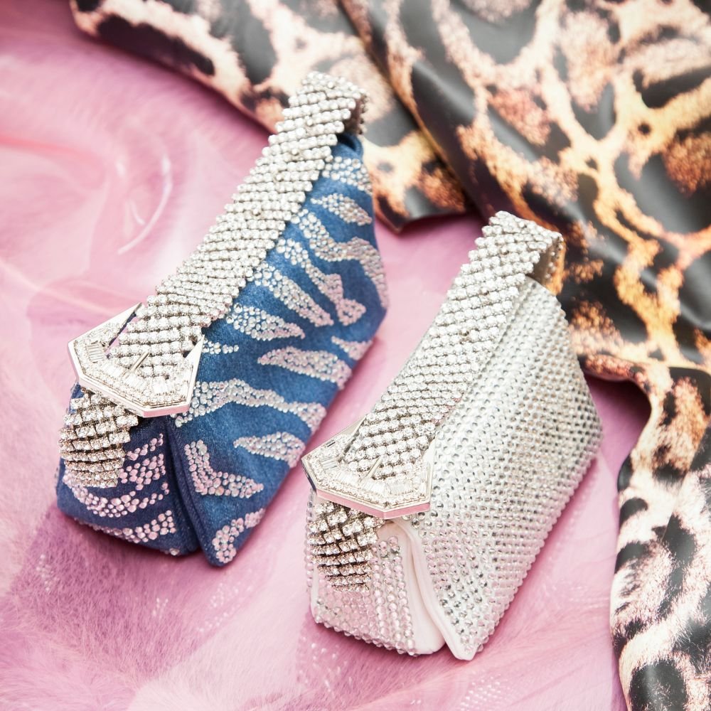 My Dream Mini Full Strass Bag - White