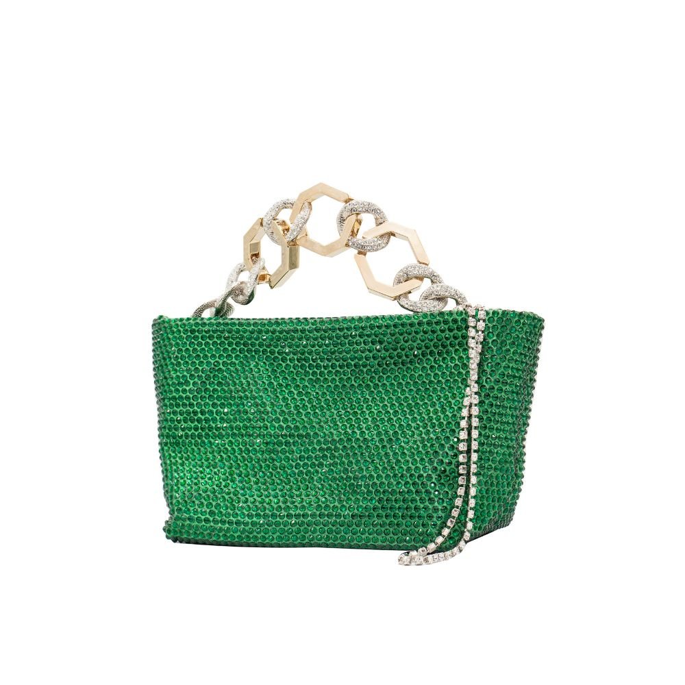 Jessye Lame Bag - Green