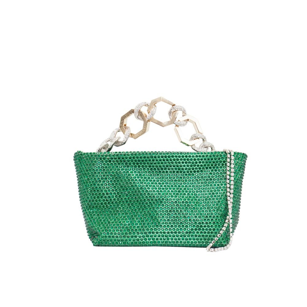 Jessye Lame Bag - Green