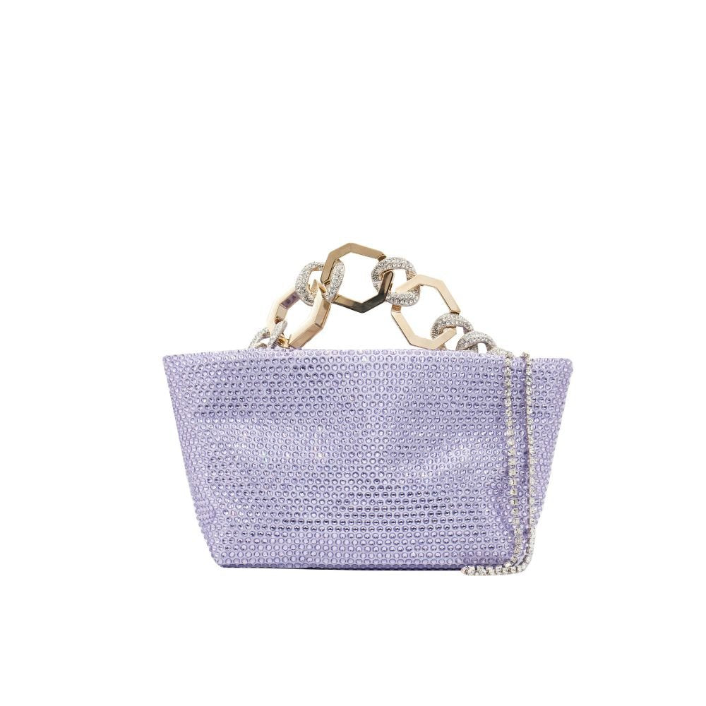 Jessye Lame Bag - Violet