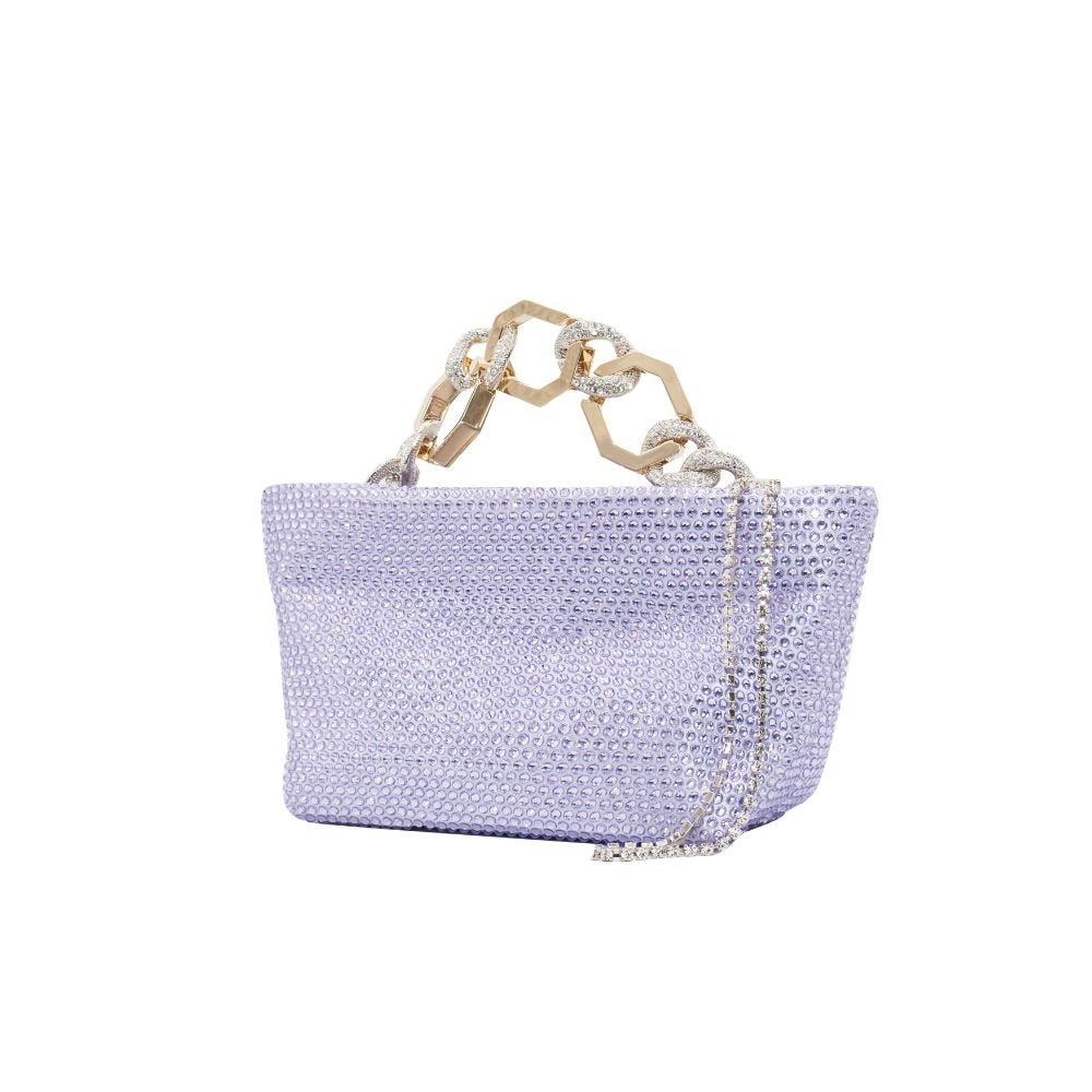 Jessye Lame Bag - Violet