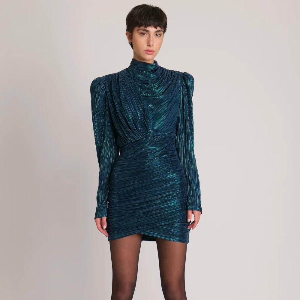 Fergie Dress - Dark Ocean